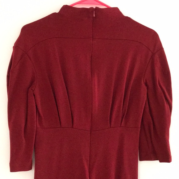 Love Moschino Red Long Sleeve Dress - Picture 4 of 7